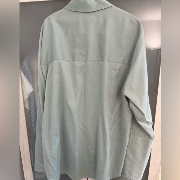 Bite Studio oversized cotton and silk-blend twill shirt - Picture 5 of 6